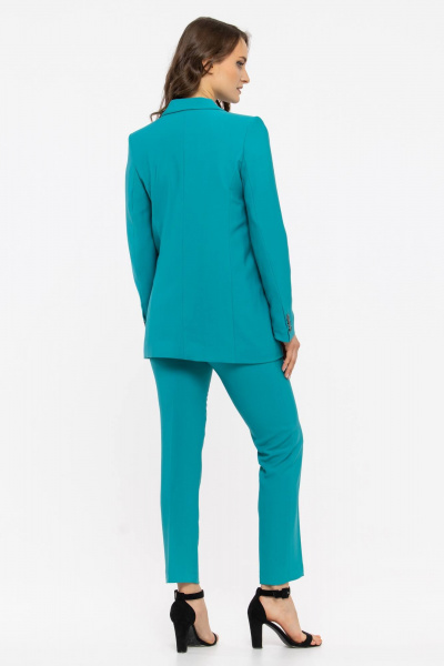Брюки, жакет Domna 16076 зеленый - фото 4