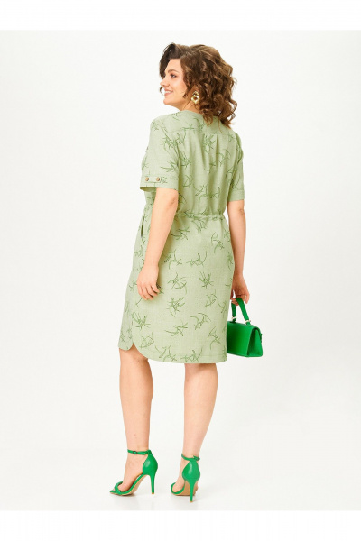 Платье Zlata 4470 зеленый - фото 2