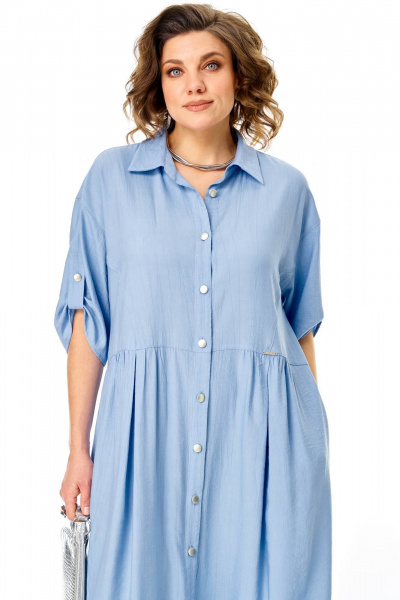 Платье Karina deLux M-1443 голубой - фото 7