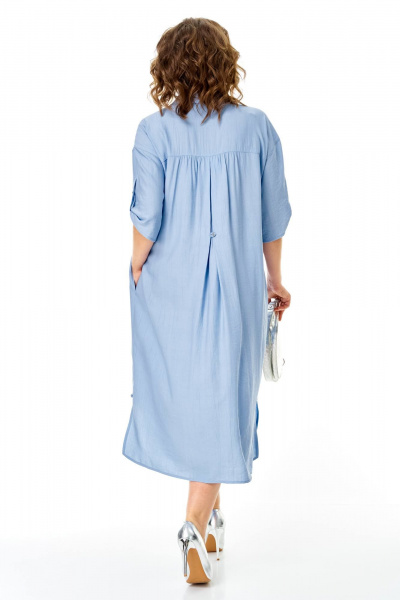Платье Karina deLux M-1443 голубой - фото 6