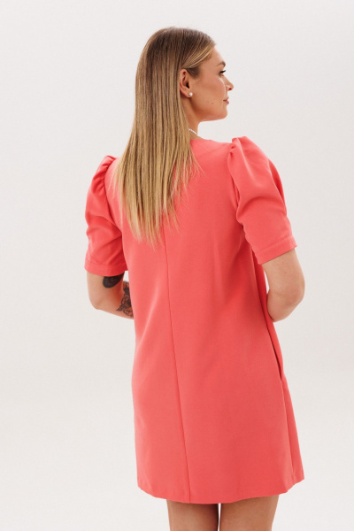Платье Anelli 1633 сардинский коралл - фото 4