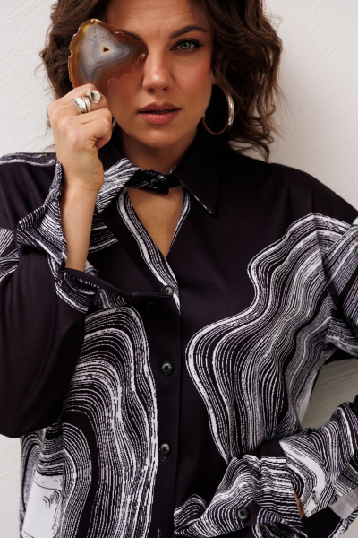 Рубашка Anelli 1514.1 мраморная рубашка - фото 8