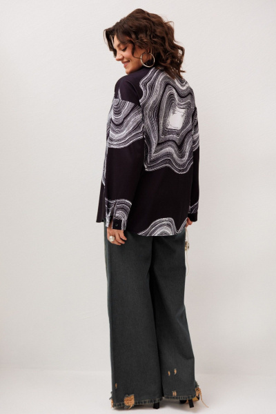 Рубашка Anelli 1514.1 мраморная рубашка - фото 7