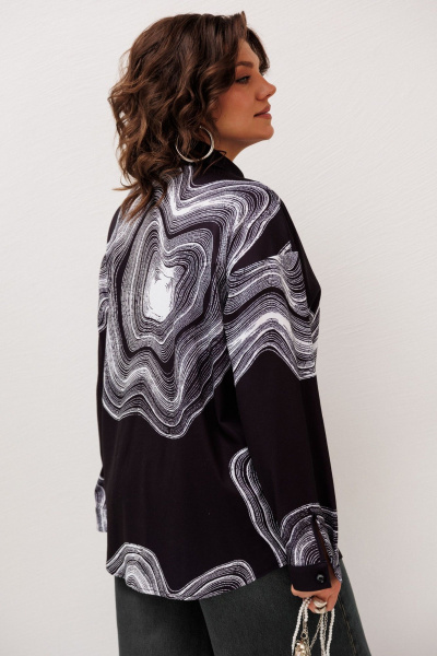 Рубашка Anelli 1514.1 мраморная рубашка - фото 4
