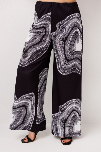 Брюки Anelli 1514.2 мраморные брюки - фото 5