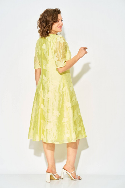 Платье Liliana 1532 лимонный - фото 7