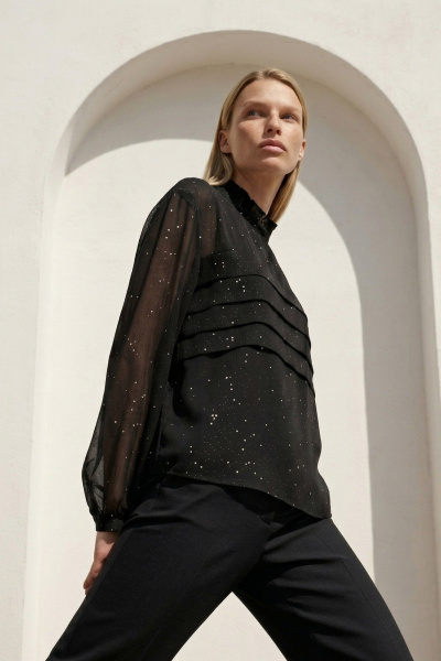 Блуза Lissana 5058 черный - фото 5