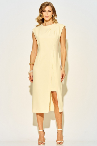 Платье Laikony L-993 желтый - фото 2