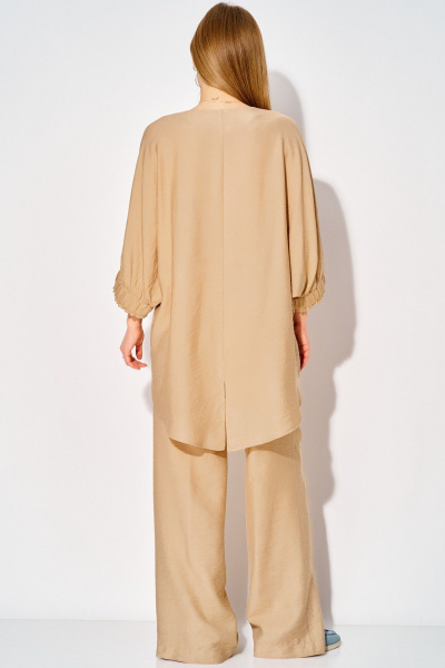 Брюки, туника Laikony L-534 бежевый - фото 9
