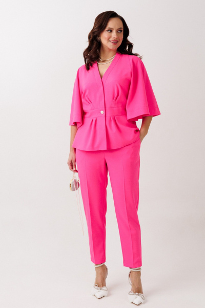 Брюки, жакет Mubliz 324 фуксия - фото 20