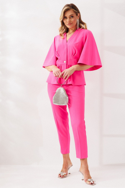 Брюки, жакет Mubliz 324 фуксия - фото 19