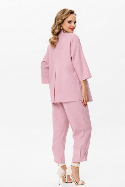 Брюки, жакет Anastasia 1202 пыльная_роза - фото 4
