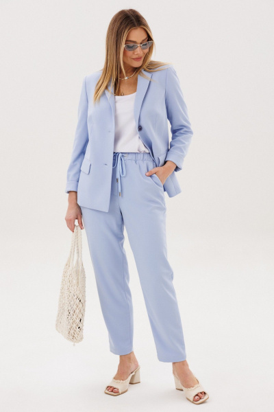 Брюки, жакет Fantazia Mod 5421 голубой - фото 2