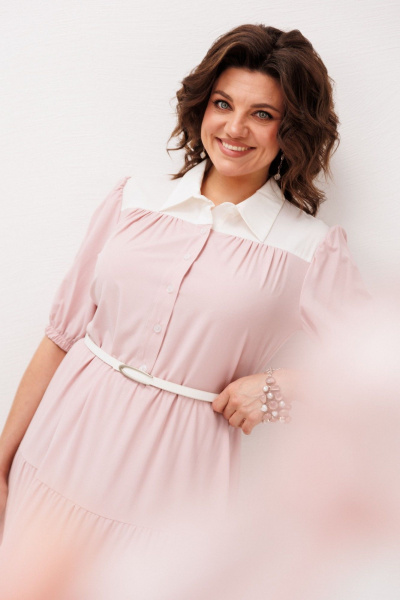 Платье Anelli 1847 черничное_мороженое - фото 7