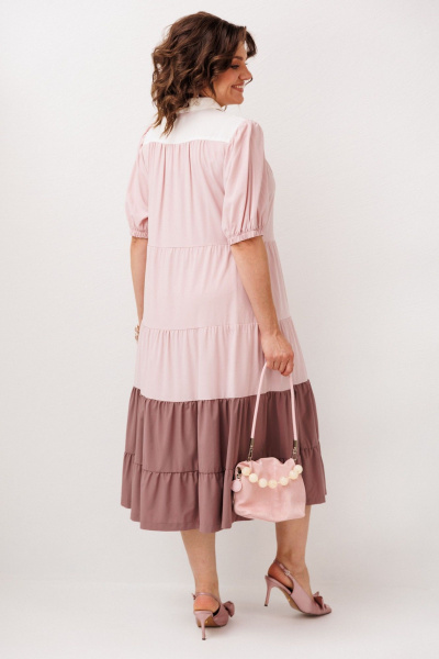 Платье Anelli 1847 черничное_мороженое - фото 6