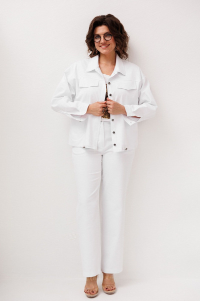 Брюки Anelli 1815.1 кокосовый_сахар - фото 9