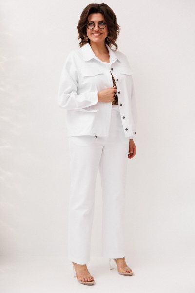 Брюки Anelli 1815.1 кокосовый_сахар - фото 7