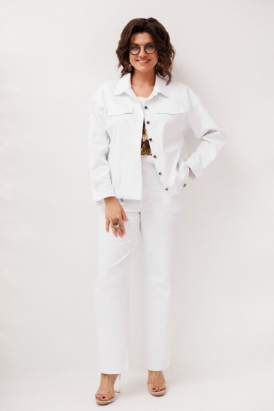 Брюки Anelli 1815.1 кокосовый_сахар - фото 1