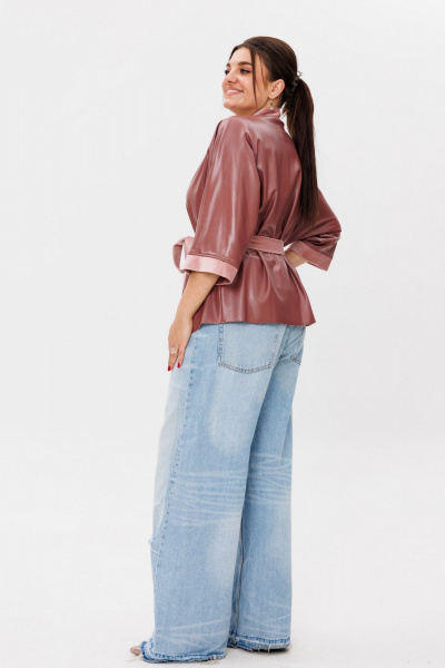 Жакет Anelli 1342 глиняная_роза - фото 8