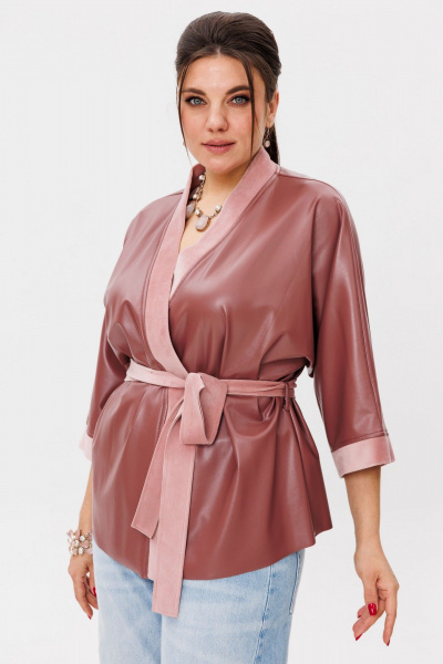 Жакет Anelli 1342 глиняная_роза - фото 7