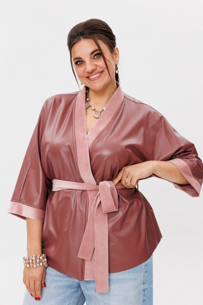 Жакет Anelli 1342 глиняная_роза - фото 1