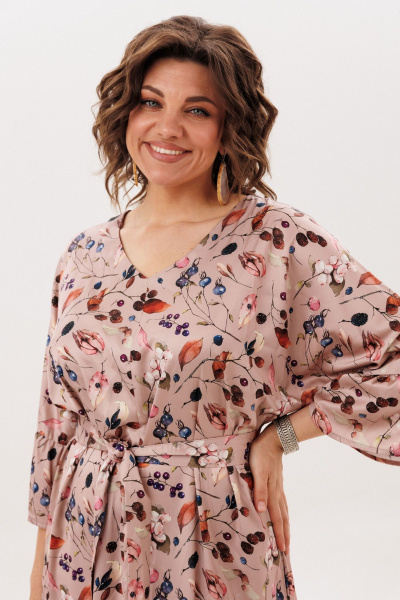 Платье Anelli 1822 листья_и_ягоды - фото 6