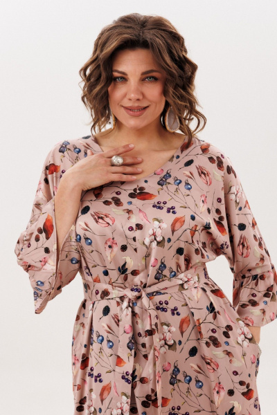 Платье Anelli 1822 листья_и_ягоды - фото 5