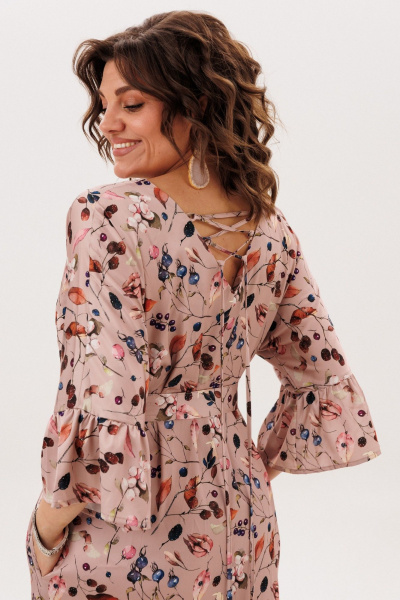 Платье Anelli 1822 листья_и_ягоды - фото 3