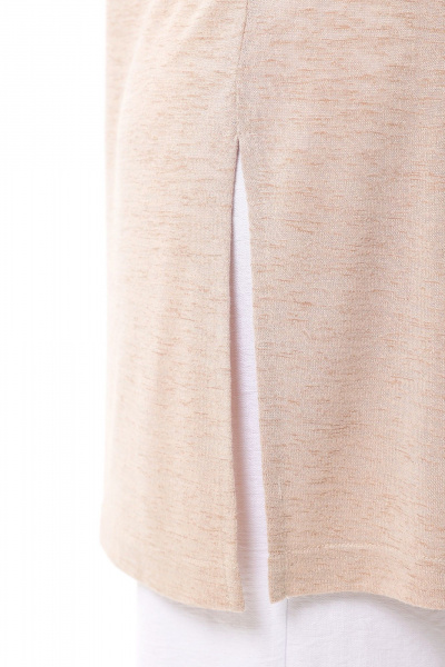 Кардиган, топ Соджи 669 бежевый - фото 6