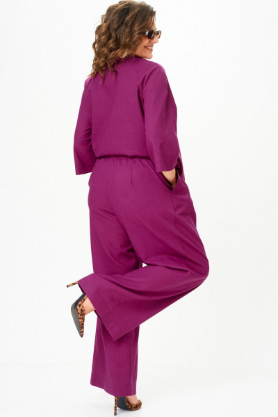 Брюки, жакет SOVA 11333 фуксия - фото 13