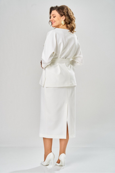 Блуза Andina city 5049-25 молоко - фото 8