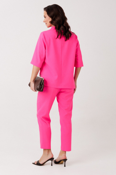 Брюки, жакет Mubliz 327 фуксия - фото 3