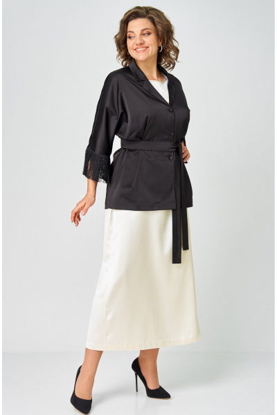 Блуза Andina city 5050-25 черный - фото 8