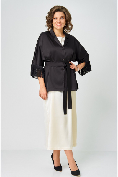 Блуза Andina city 5050-25 черный - фото 7