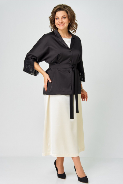 Блуза Andina city 5050-25 черный - фото 4