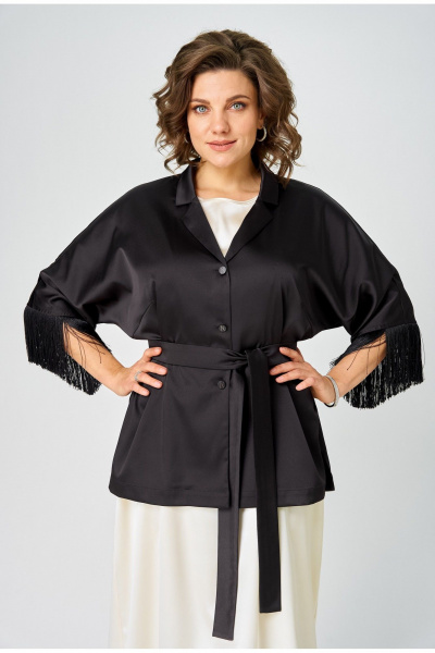 Блуза Andina city 5050-25 черный - фото 1