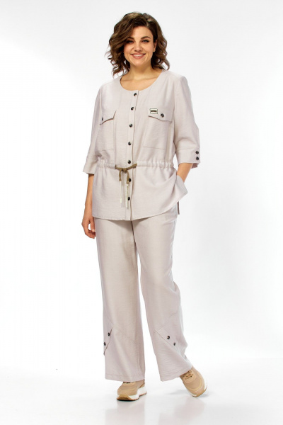 Блуза, брюки Matini 1.1100 молочный - фото 1
