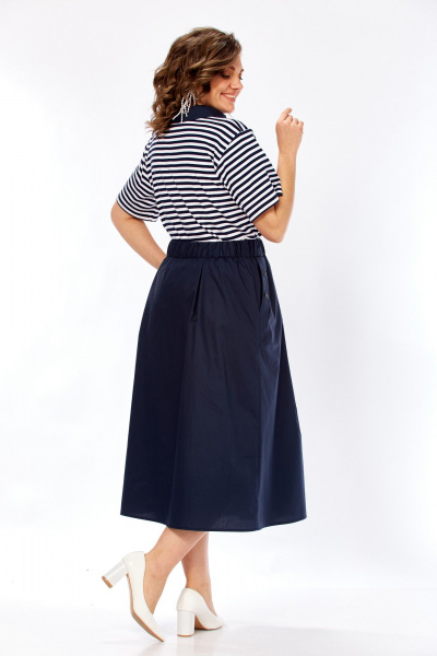 Платье Matini 3.1808 сине-белый - фото 3