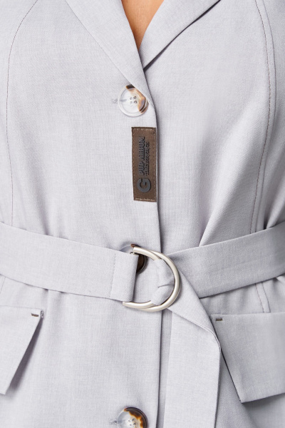 Брюки, жакет Мишель стиль 1279-1 серый - фото 7