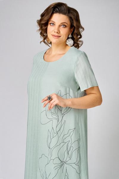 Платье Мишель стиль 1354 мятный - фото 7