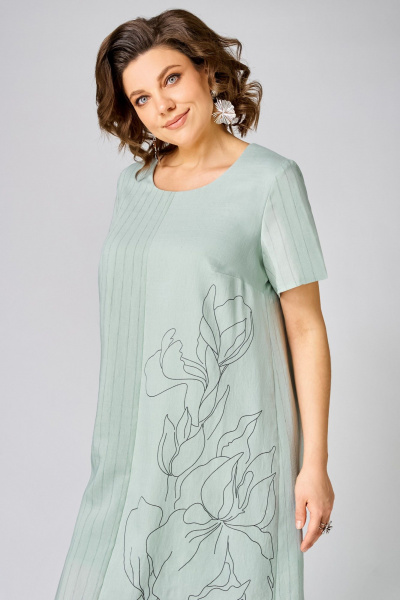 Платье Мишель стиль 1354 мятный - фото 6