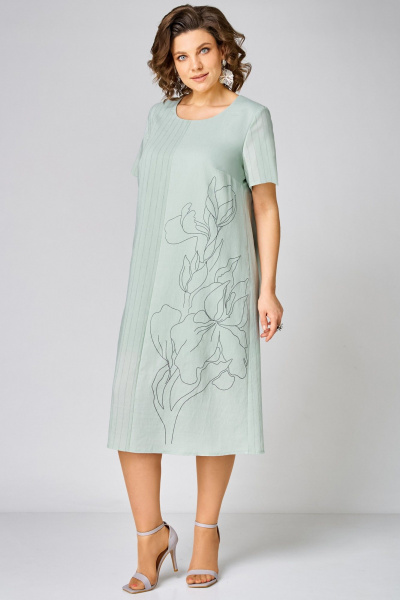 Платье Мишель стиль 1354 мятный - фото 2