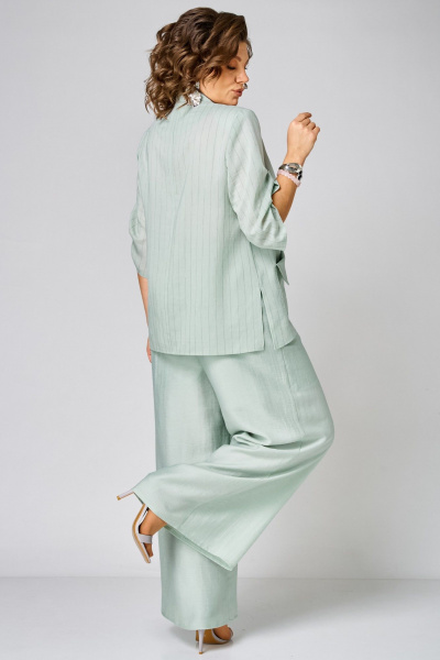 Блуза, брюки Мишель стиль 1355 мятный - фото 12