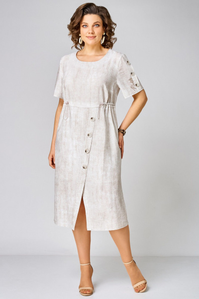 Платье Мишель стиль 1356 мраморный - фото 9