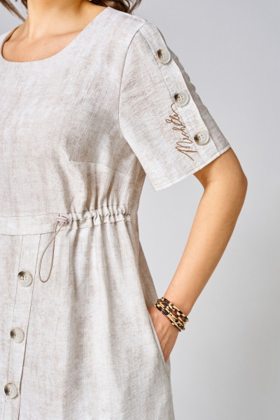 Платье Мишель стиль 1356 мраморный - фото 6