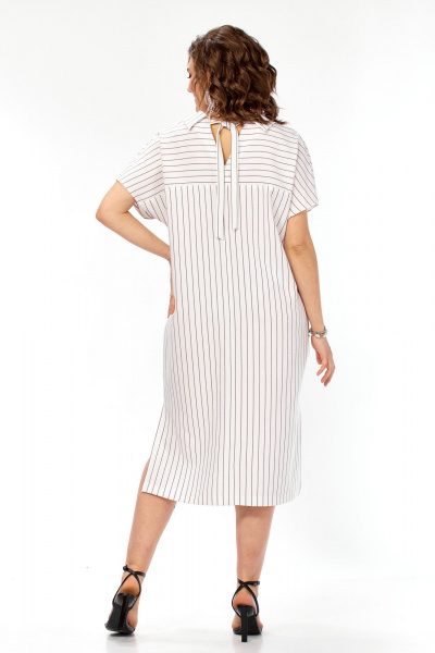 Платье Matini 3.1774 белый+полоска - фото 11