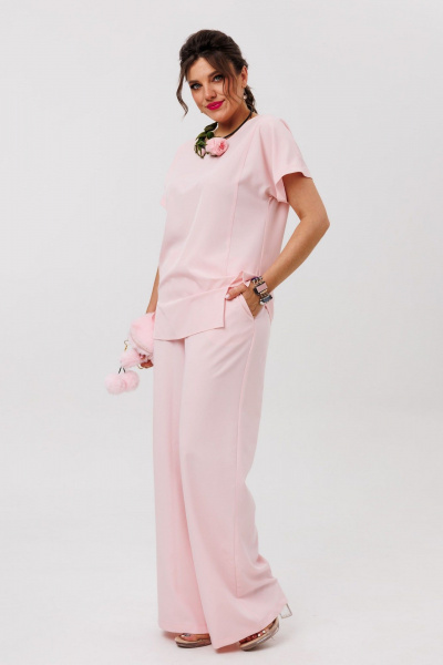 Брюки Anelli 1630.2 клубничное_желе - фото 8