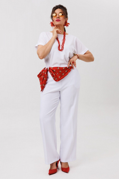 Брюки Anelli 1540.1 белый_день - фото 6