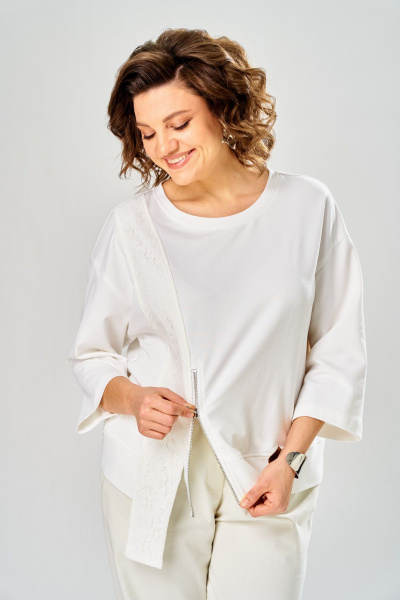 Брюки, джемпер Диомант 2160 молочный - фото 16