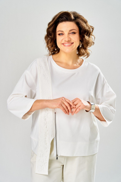 Брюки, джемпер Диомант 2160 молочный - фото 15